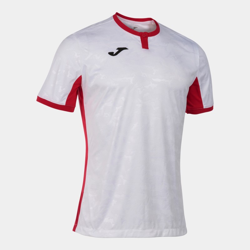 Футболка бело-красная JOMA TOLETUM II 101476.206