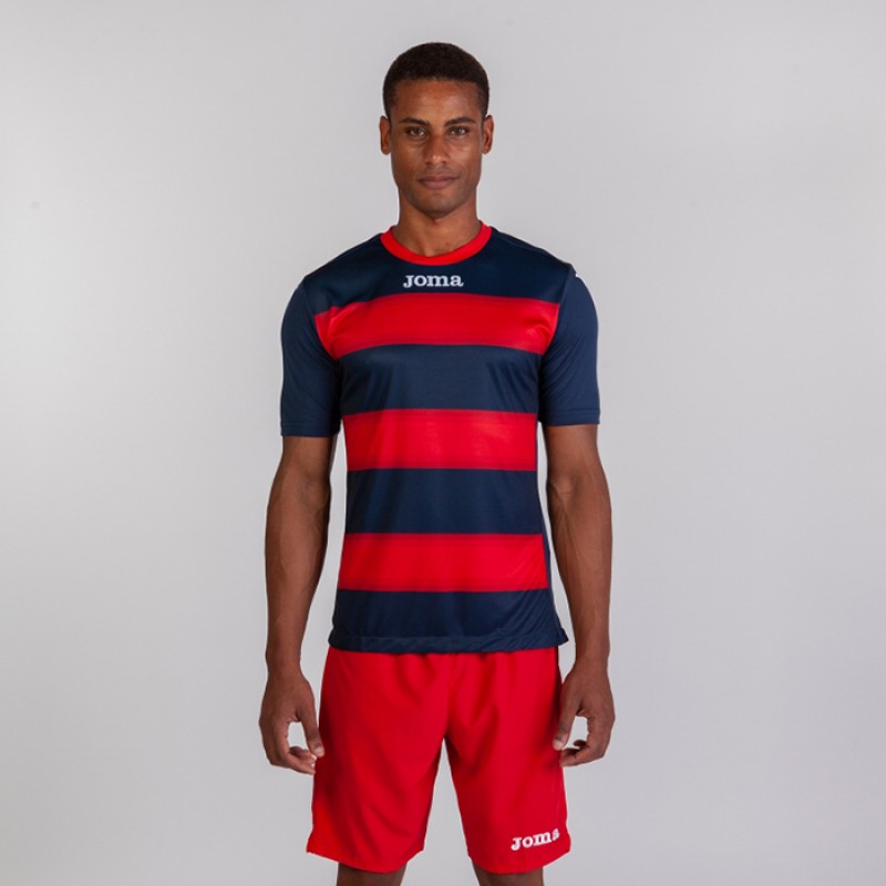 Футболка т.сине-красная JOMA EUROPA III 100405.336