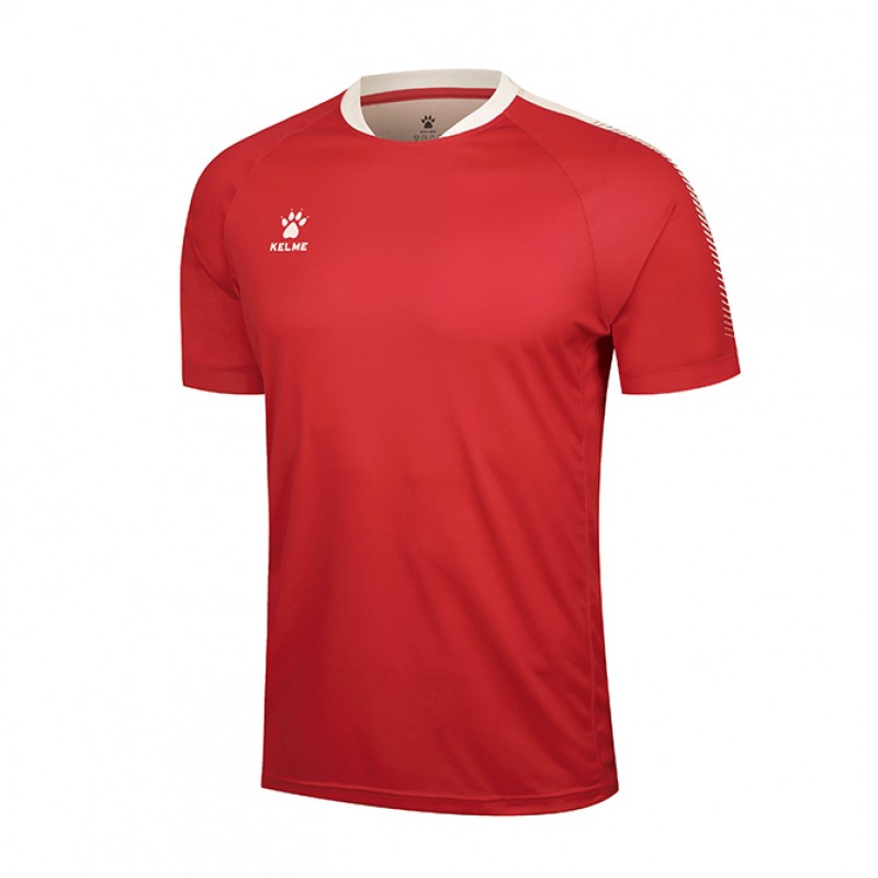 Футболка красно-белая KELME KUZA K15Z201D.9610