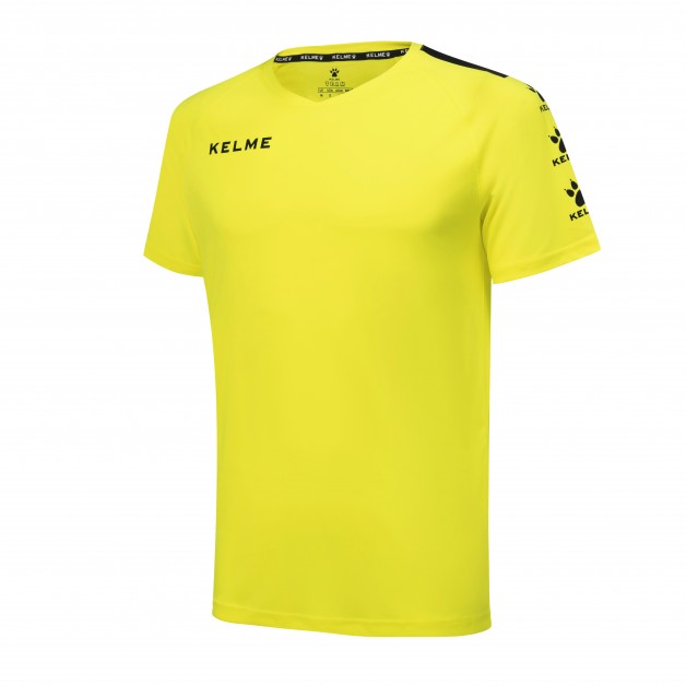 Футболка жовто-чорна KELME LINCE 78171.0047