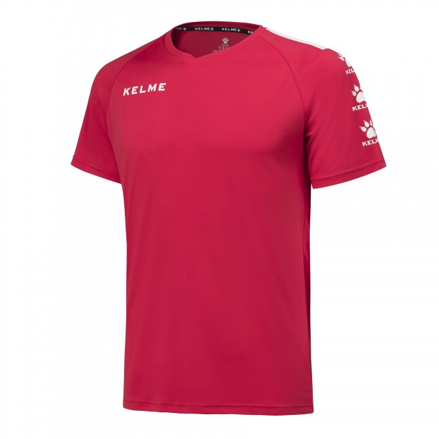 Футболка розово-белая KELME LINCE 78171.0129