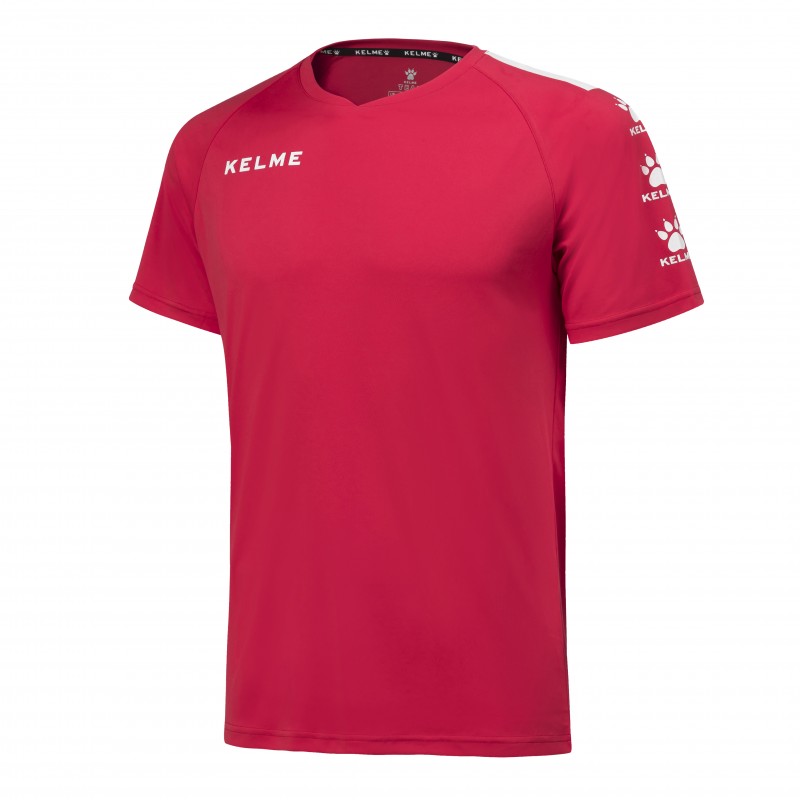 Футболка розово-белая KELME LINCE 78171.0129