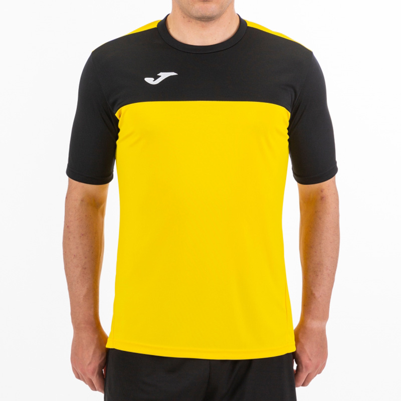 Футболка желто-черная к/р JOMA WINNER 100946.901