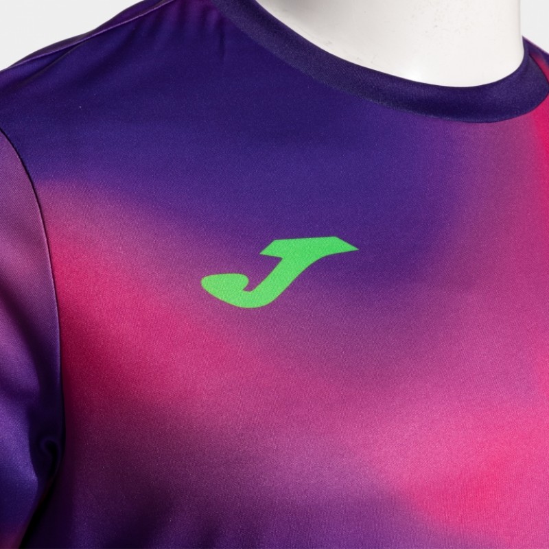 Футболка розово-фиолетовая к/р JOMA PRO TEAM 103834.514