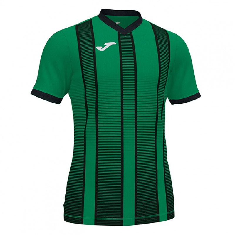 Футболка зелено-чорна JOMA TIGER II 101464.451