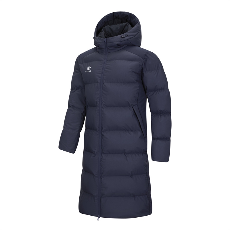 Куртка длинная Kelme темно-синяя 8461MF1030.9401
