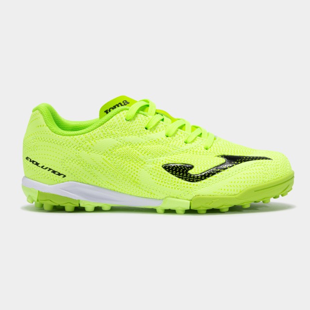 Кроссовки для газона детские Joma EVOLUTION салатовые EVJW2511TF