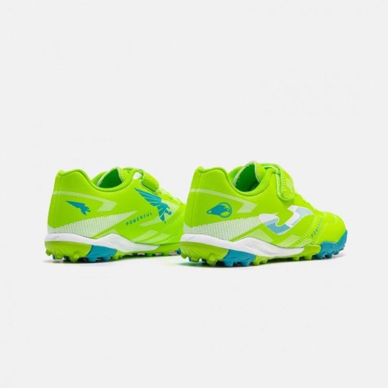 Сороконожки детские Joma POWERFULL зеленые POJS2615TFV