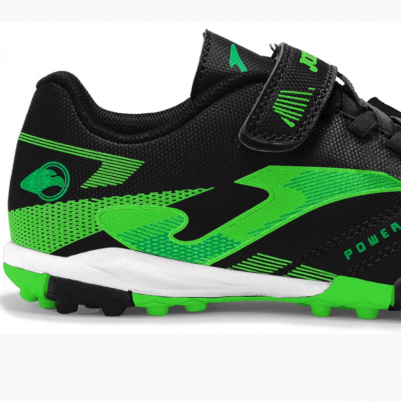 Сороконожки детские Joma POWERFULL черные POJS2601TFV