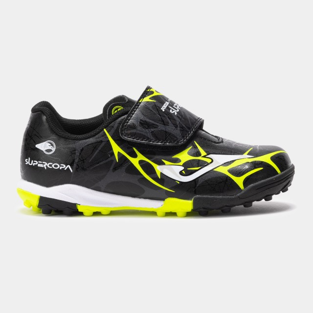 Сороконожки детские черно-желтые Joma SUPER COPA SCJW2501TFV
