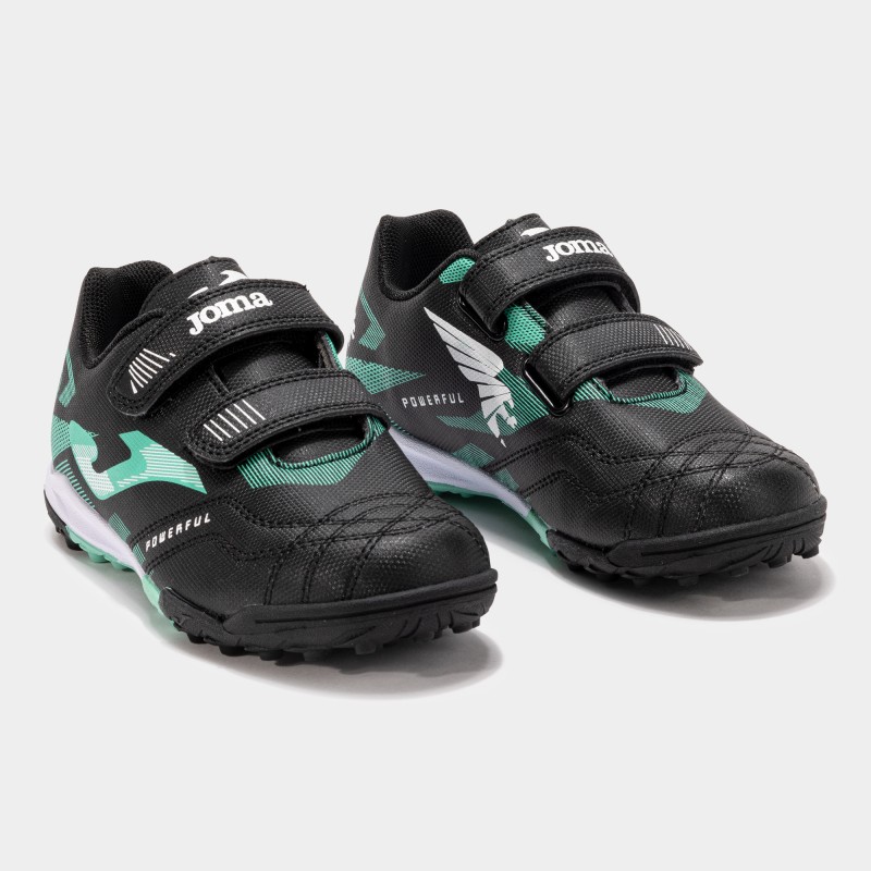 Кроссовки  JOMA  для газона детские черные POWERFULL POJS2501TFV