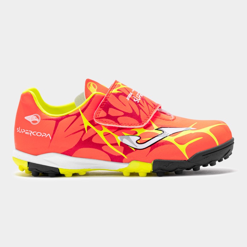 Кроссовки  JOMA  для газона красные детские SUPER COPA SCJS2507TFV