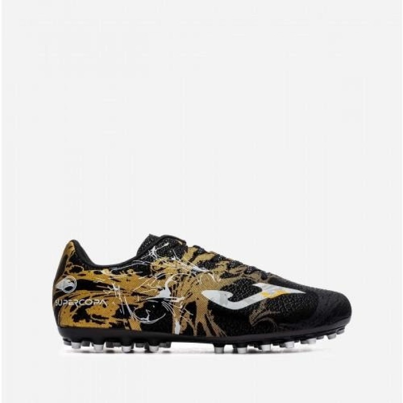 Бутси дитячі Joma чорно-золотисті SUPER COPA SCJS2401AG