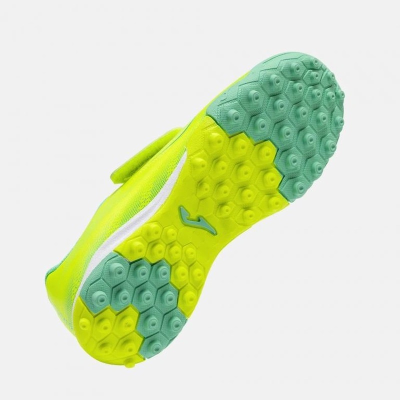 Кросівки для газону дитячі Joma жовті SUPER COPA SCJW2609TFV
