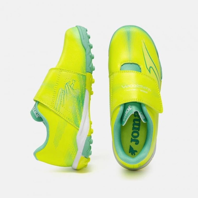 Кросівки для газону дитячі Joma жовті SUPER COPA SCJW2609TFV
