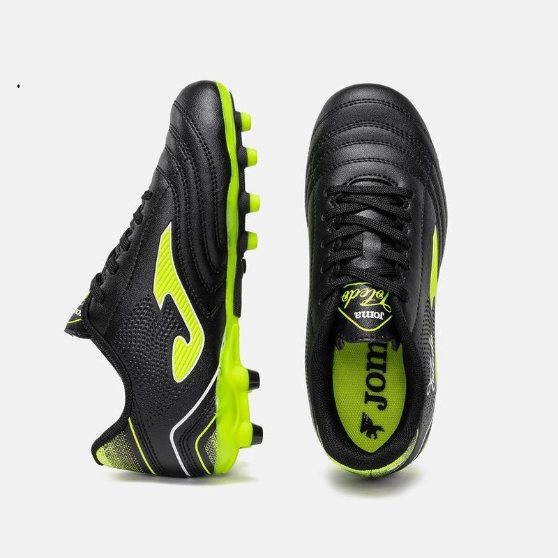 Кроссовки для газона Joma детские черные TOLEDO TOJW2601FG