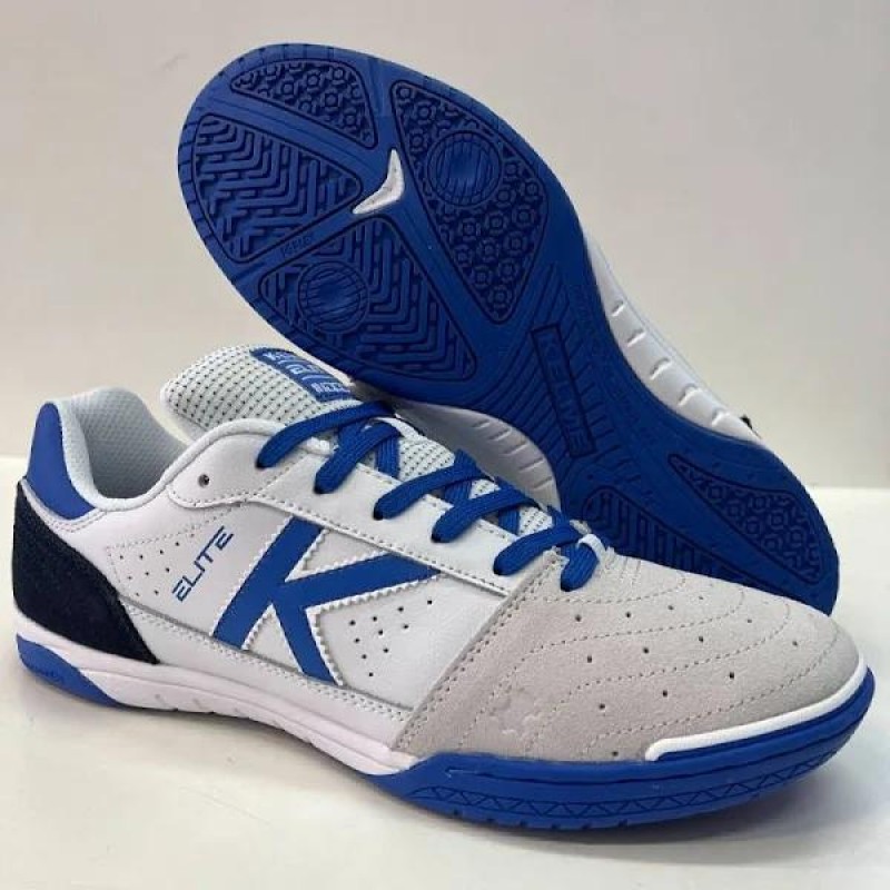 Футзалки  Kelme  біло-сині ELITE 55.904.0172