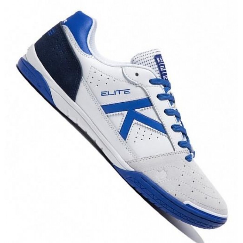 Футзалки  Kelme  біло-сині ELITE 55.904.0172