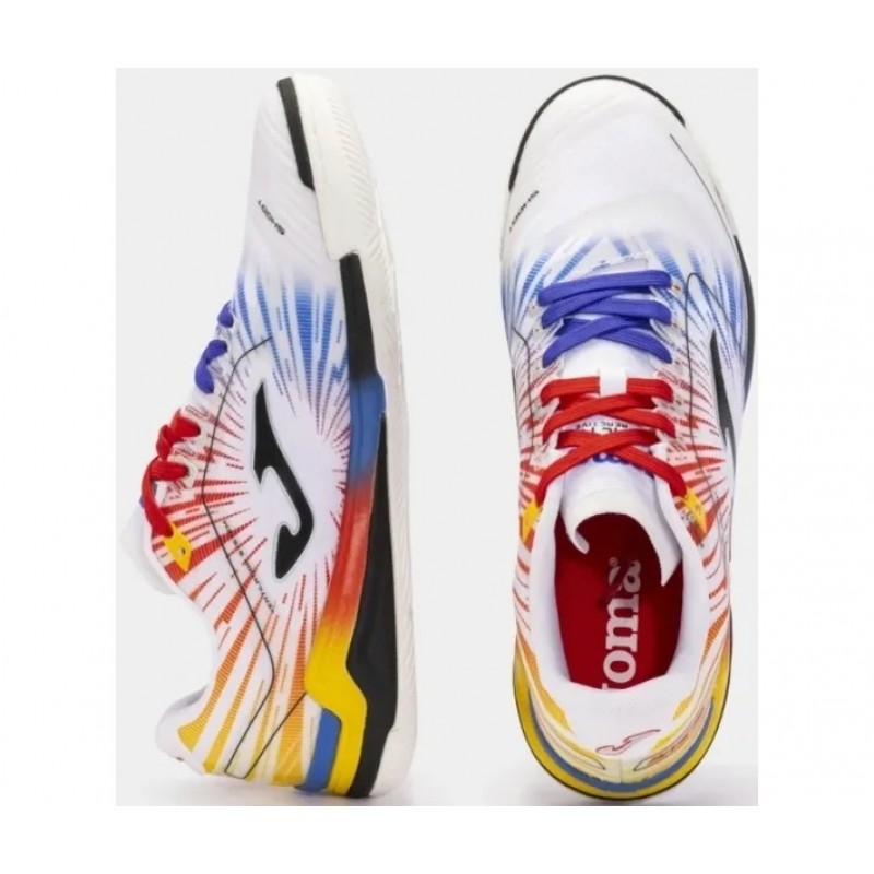 Кроссовки зальные Joma бело-красные INVICTO INVW2476IN