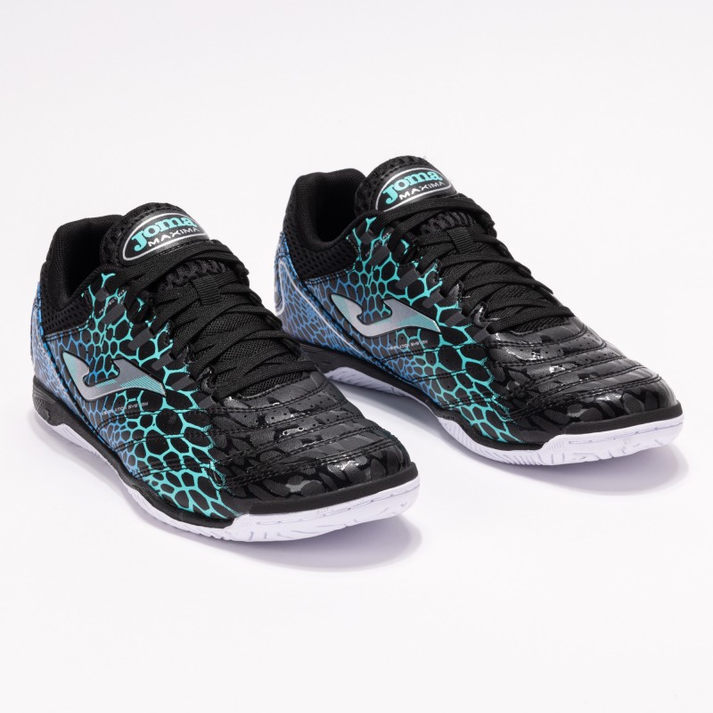 Кроссовки   JOMA зальные черно-бирюзовые MAXIMA MAXS2531IN