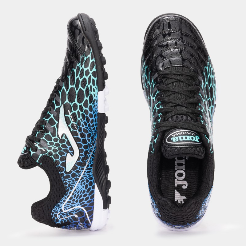 Кроссовки JOMA  для газона черно-бирюзовые MAXIMA MAXS2531TF