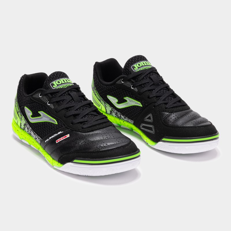 Кроссовки   JOMA зальные черно-зеленые MUNDIAL MUNS2501IN