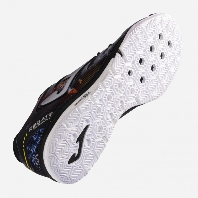 Кроссовки зальные joma черные REGATE REBOUND RREW2301IN
