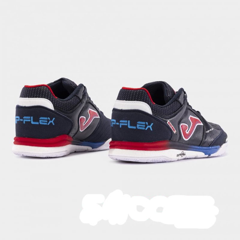 Футзалки мужские Joma темно-сине-красные TOP FLEX PEBOUND TORW2403IN