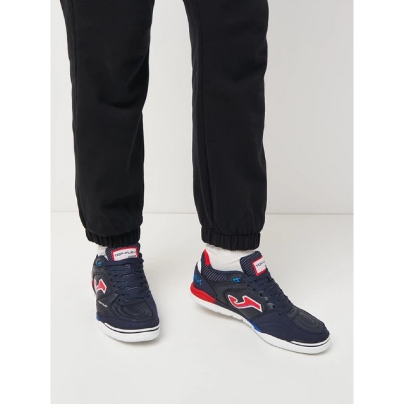 Футзалки мужские Joma темно-сине-красные TOP FLEX PEBOUND TORW2403IN