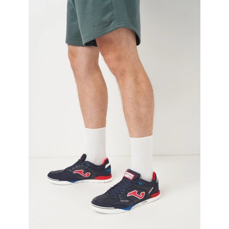 Футзалки мужские Joma темно-сине-красные TOP FLEX PEBOUND TORW2403IN
