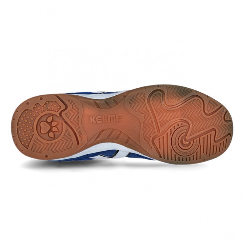 Футзалки   Kelme сине-белые COPA 55.257.196