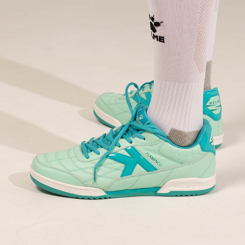 Футзалки   Kelme  мятные FLAMENCO ACID 55.900.9328