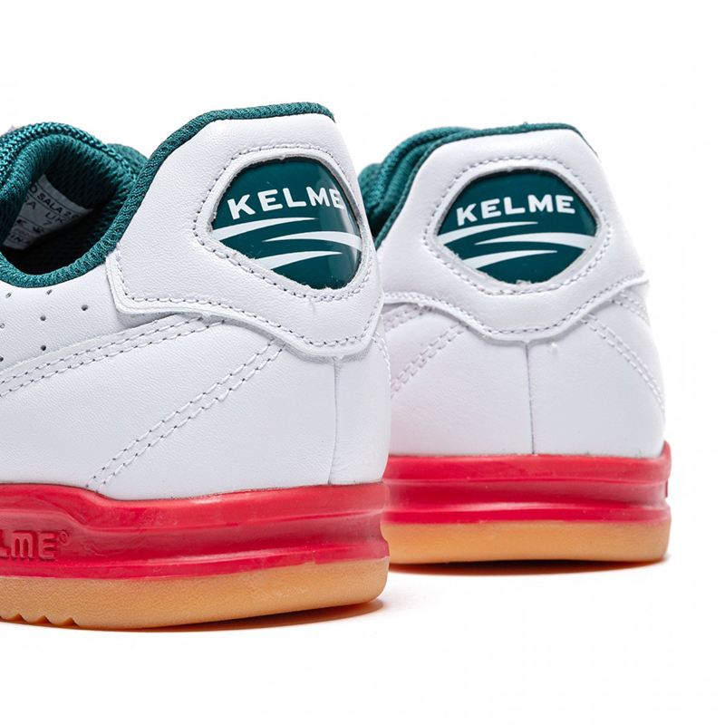 Футзалки  Kelme  бело-зеленые FLAMENCO SALA 55.869.215
