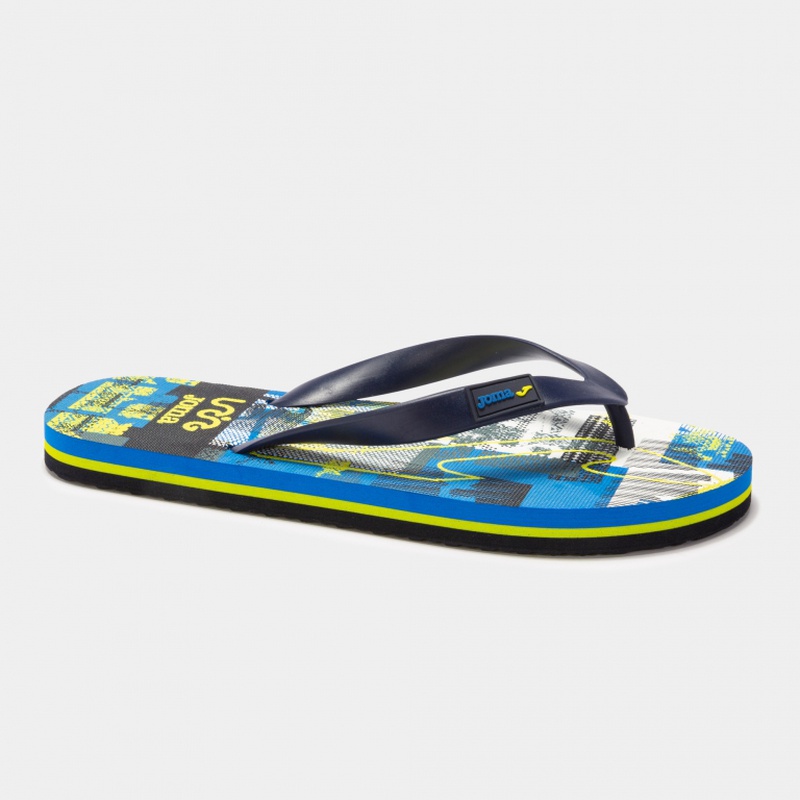 Шльопанці  JOMA  т.синьо-жовті S.WATES SWATES2303