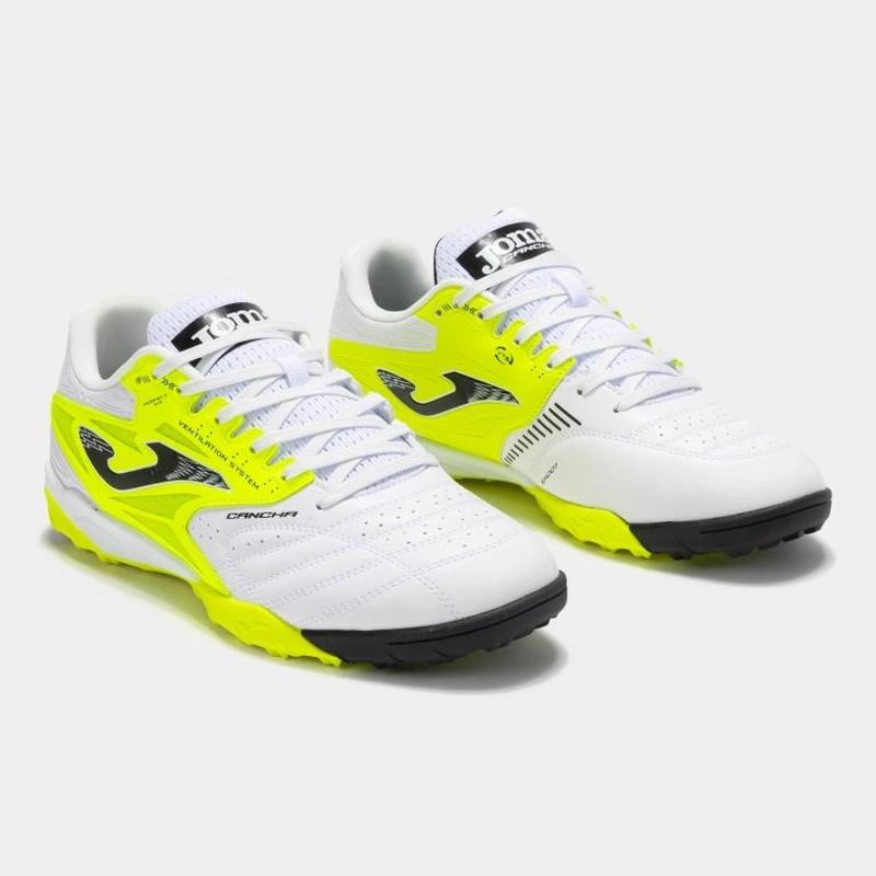 Сороконожки Joma бело-желтые CANCHA CANS2532TF