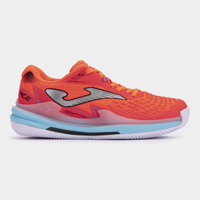 Теннисные кроссовки  JOMA  женские кораллово-бирюзовые ACE TACLW2410AC