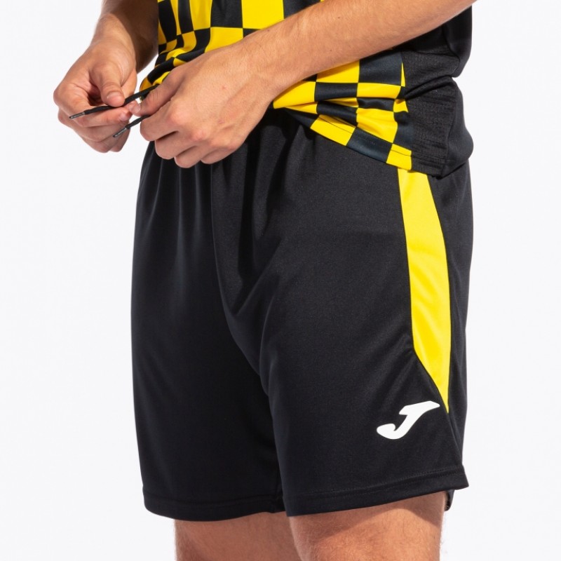 Шорты черно-желтые JOMA GLASGOW 102975.109