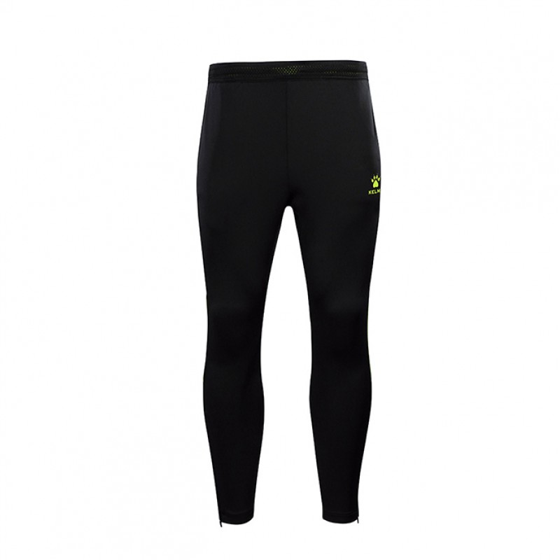 Штаны  Kelme черно-салатовые MONTES 3871306.9012