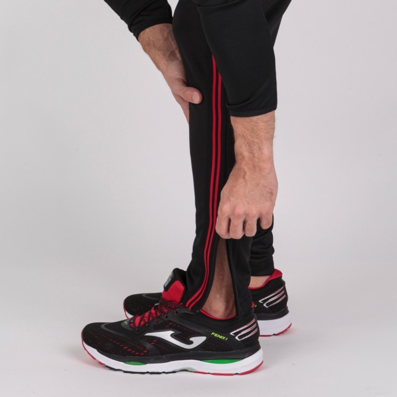 Штани JOMA  чорно-червоні CLASSIC 101654.106