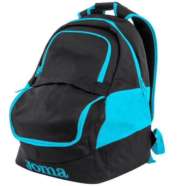 Рюкзак  JOMA черно-бирюзовый DIAMOND II 400235.116
