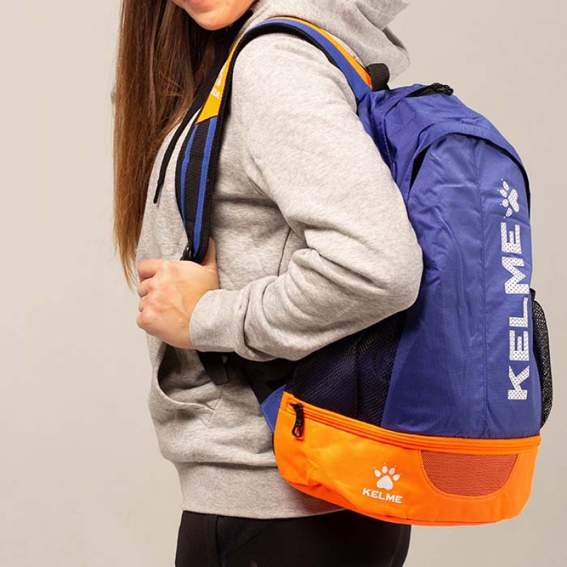 Рюкзак  Kelme  сине-оранжевый MONTES 9891020.9439