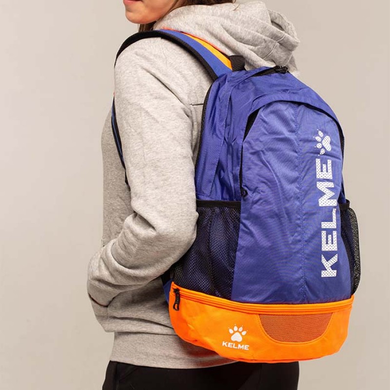 Рюкзак  Kelme  сине-оранжевый MONTES 9891020.9439