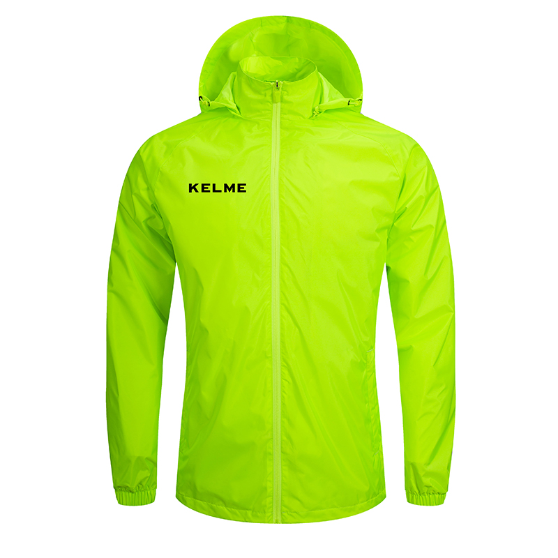 Вітрівка Kelme Windproof дитяча салатова 3803241.9904