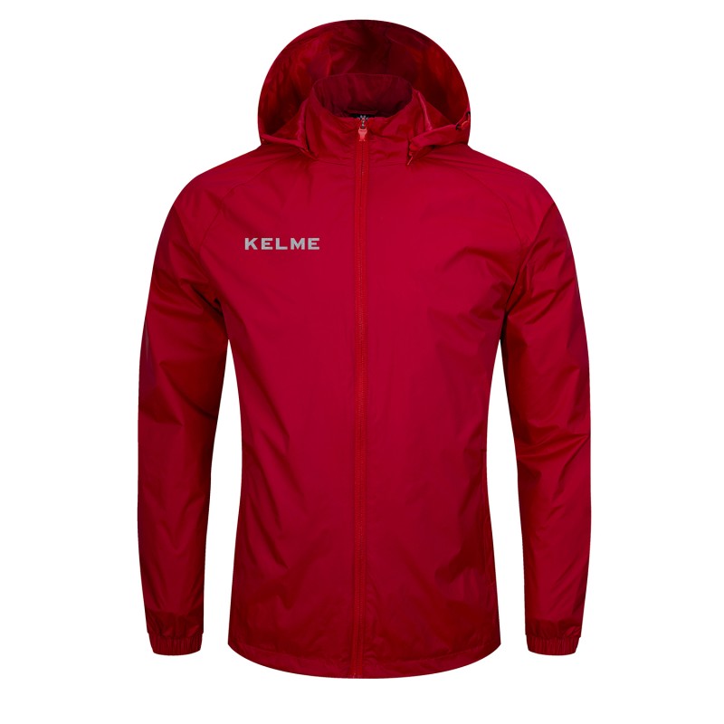 Ветровка Kelme Windproof красная 3801241.9600