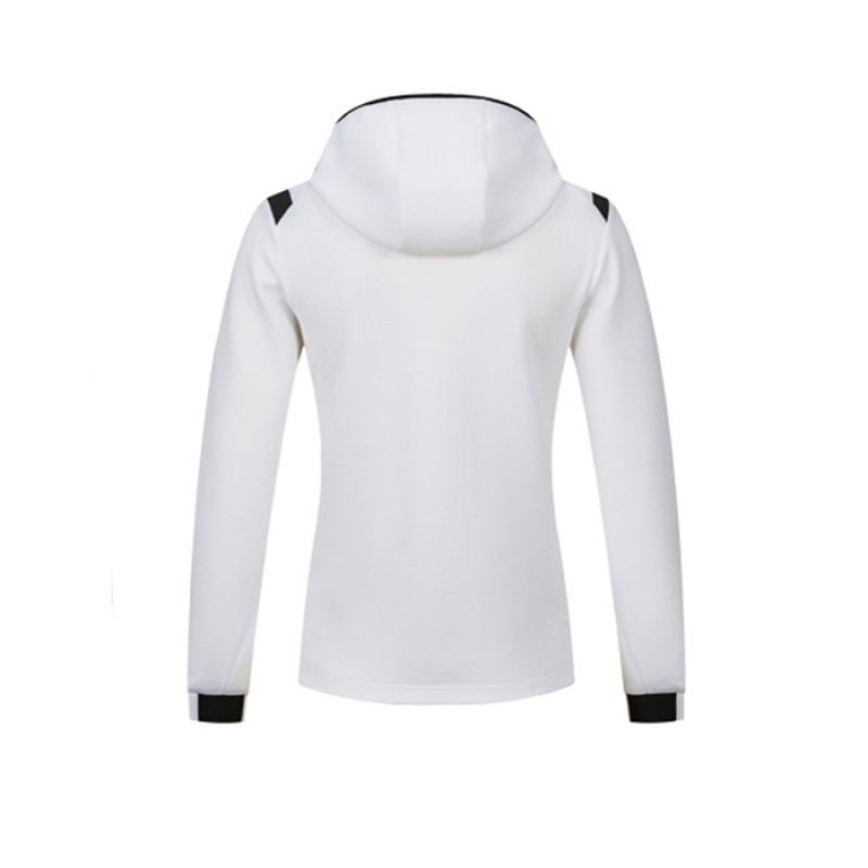 Олімпійка з капюшоном Kelme біла жіноча ROAD 3882336.9100