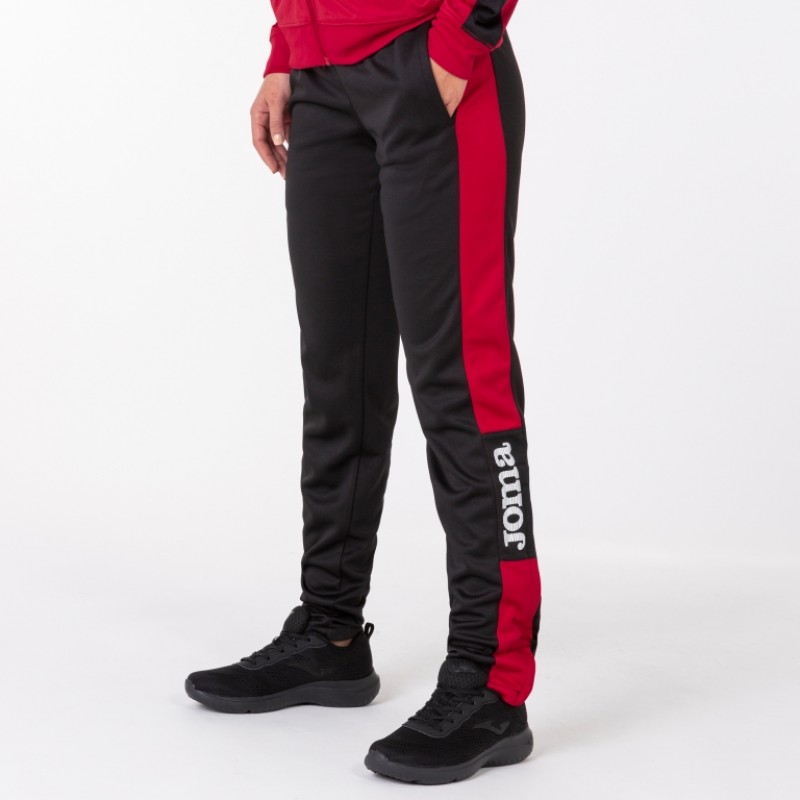 Штаны JOMA  черно-красные жен. CHAMPION IV 900450.106